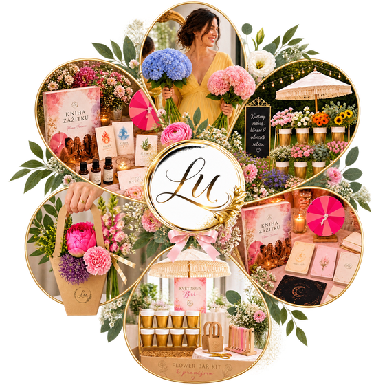 Nálada LU by Lucie — Flower Bar, Kniha zážitku, Flower Fortune a další